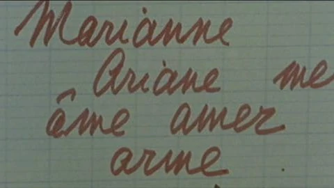 Le journal de Jean-Paul Belmondo dans Pierrot le fou