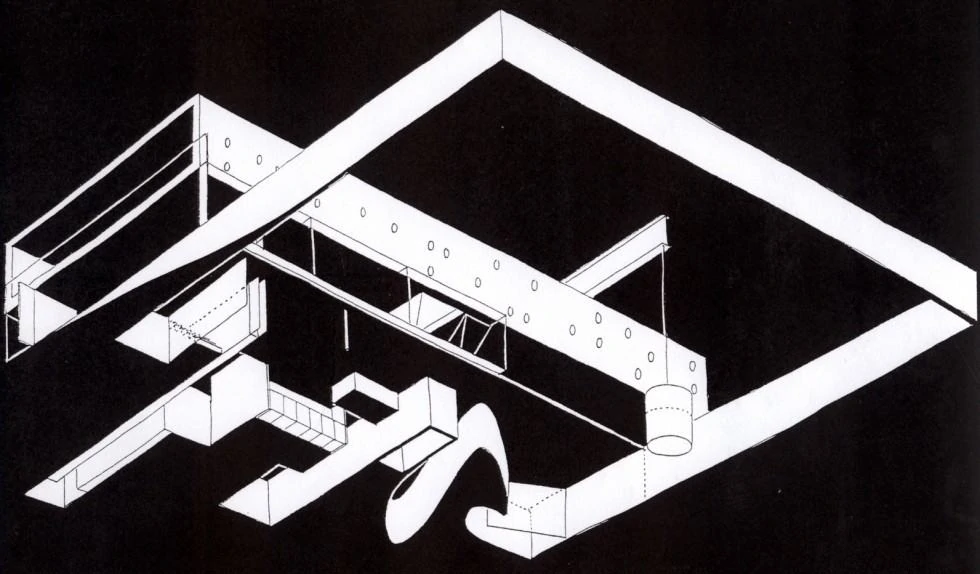 Maison à Bordeaux (OMA drawing)