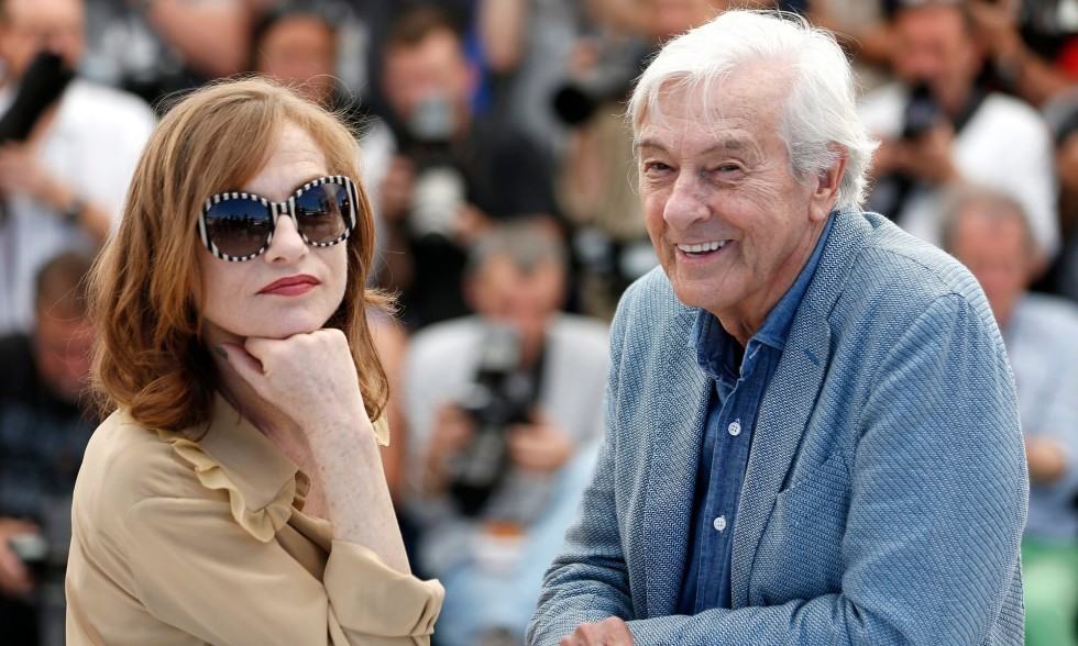 Isabelle Huppert et Paul Verhoeven à Cannes
