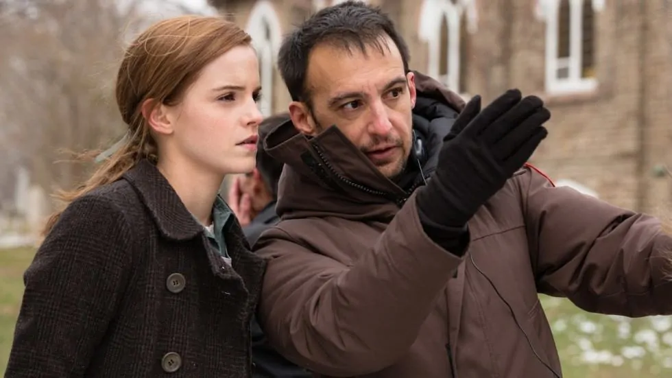 Alejandro Amenábar et Emma Watson