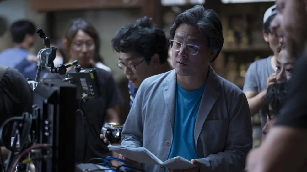 Park Chan-wook en tournage