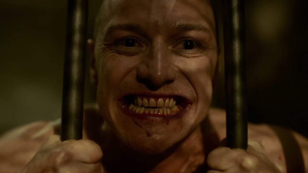 La bête (James McAvoy) dans Split de Shyamalan