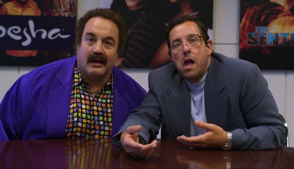 Kevin James et Adam Sandler dans Sandy Wexler