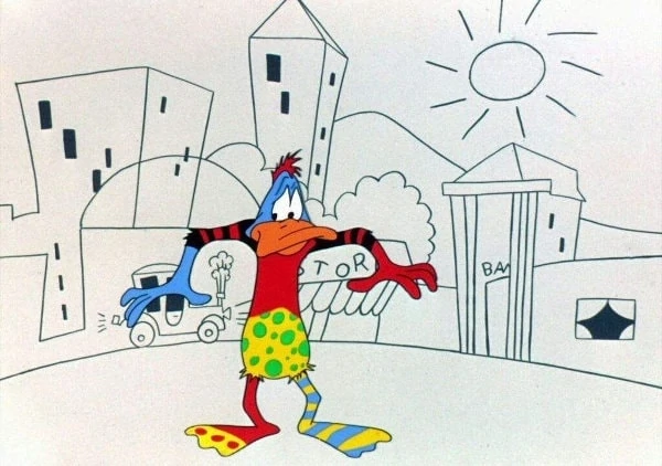 Daffy Duck dans Duck Amuck