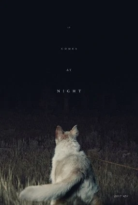 Le poster avec le chien du film It Comes At Night