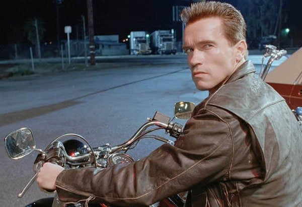 Arnold Schwarzenegger dans Terminator 2