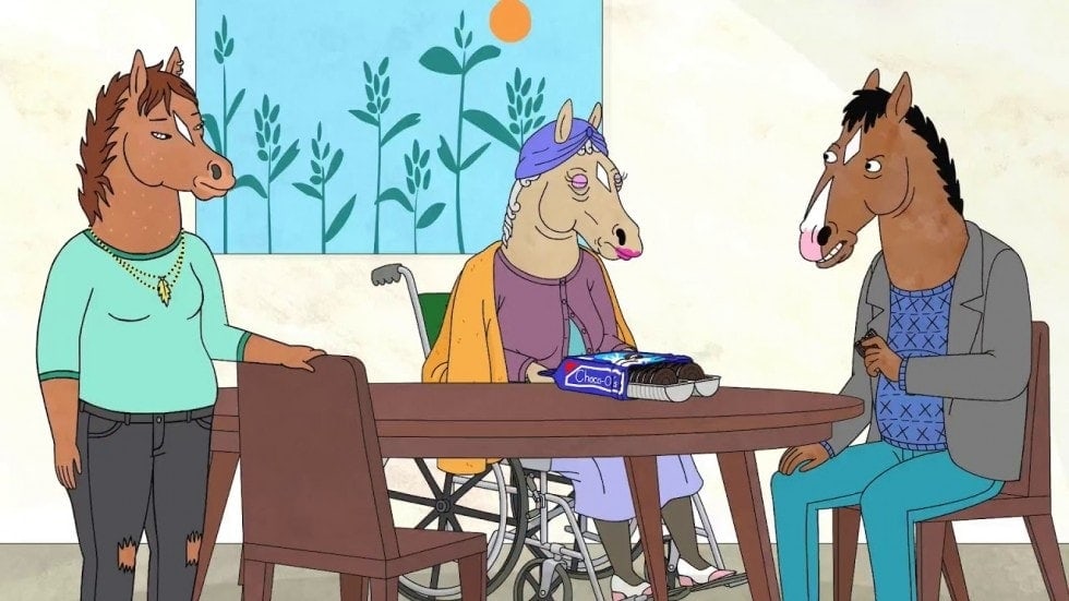 Bojack, la mère et la fille dans Bojack Horseman Saison 4