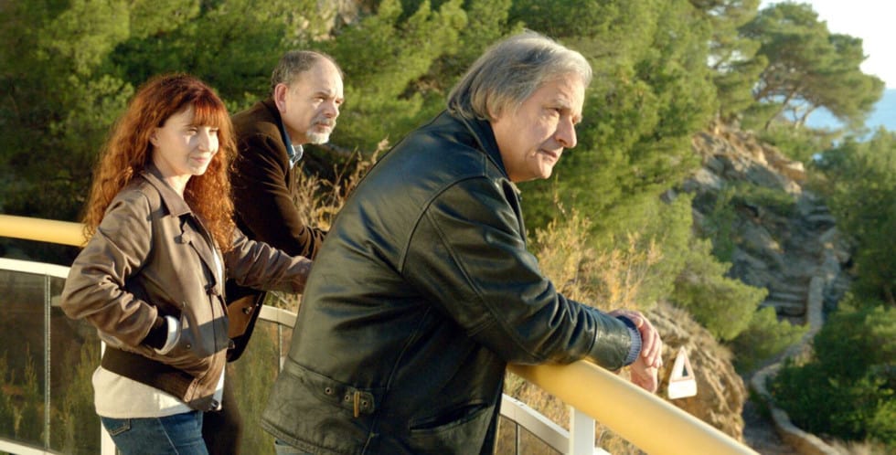 Ariane Ascaride, Darroussin et Meylan dans le film la Villa de Robert Guédiguian