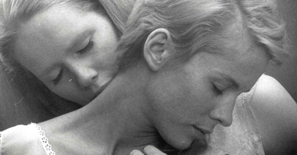 Bibi Andersson et Liv Ullmann dans Persona d'Ingmar Bergman