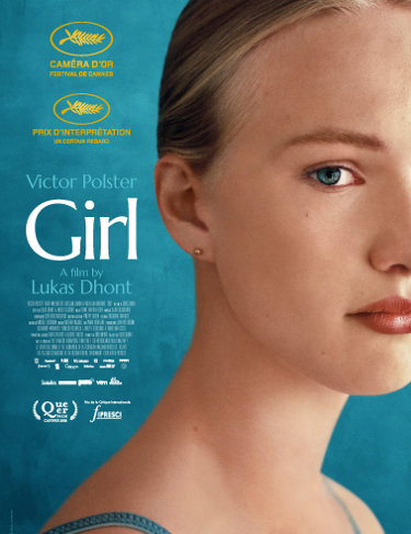 Le poster belge de Girl de Lukas Dhont