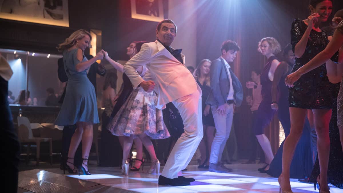 Rowan Atkinson sur la piste de danse dans Johnny English 3