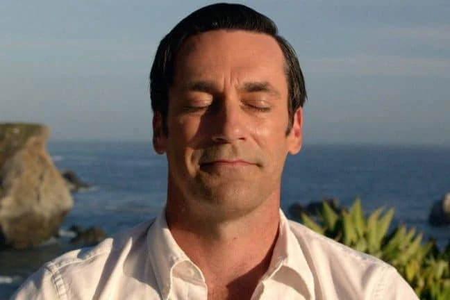 John Hamm sur Hilltop dans Mad Men