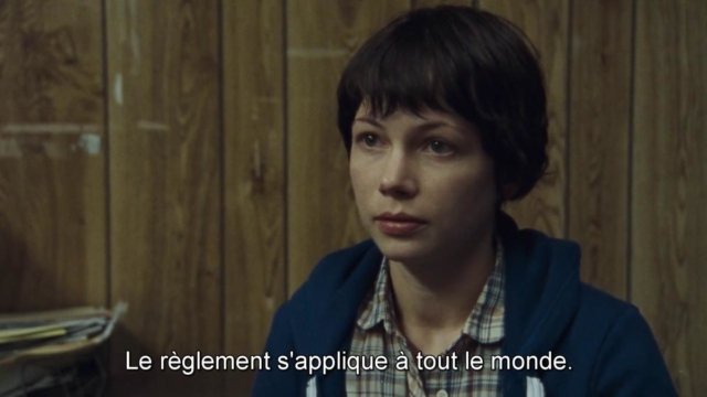 Wendy interprétée par Michelle Williams dans Wendy et Lucy