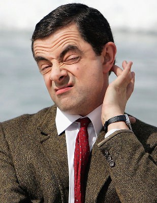 Rowan Atkinson en Mr. Bean