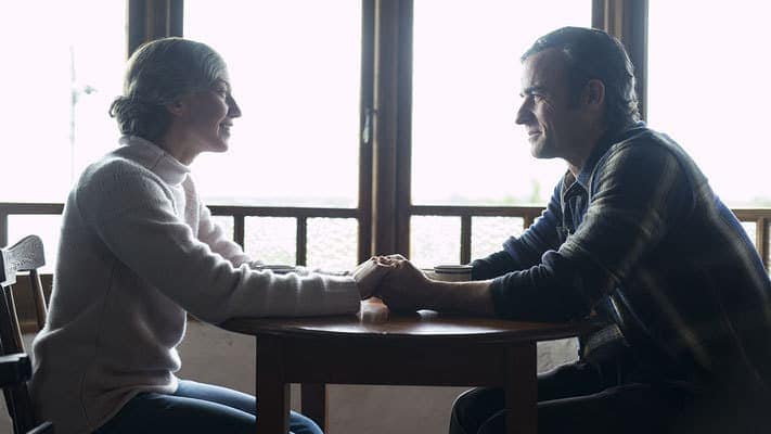 Justin Theroux et Carrie Coon dans The Leftovers