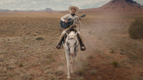 La chanson de Buster Scrugg (Tim Blake Nelson) dans La Ballade de Buster Scruggs