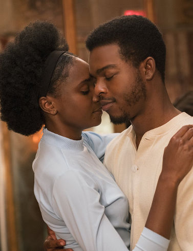 Le couple dans Si Beale Street pouvait parler