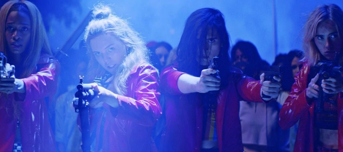 Les filles armées dans Assassination Nation