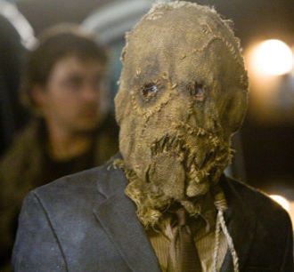 Cillian Murphy porte le masque de L'épouvantail dans Batman