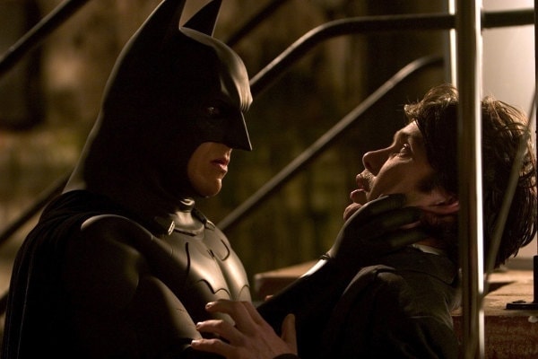 Batman et l'épouvantail dans Batman Begins