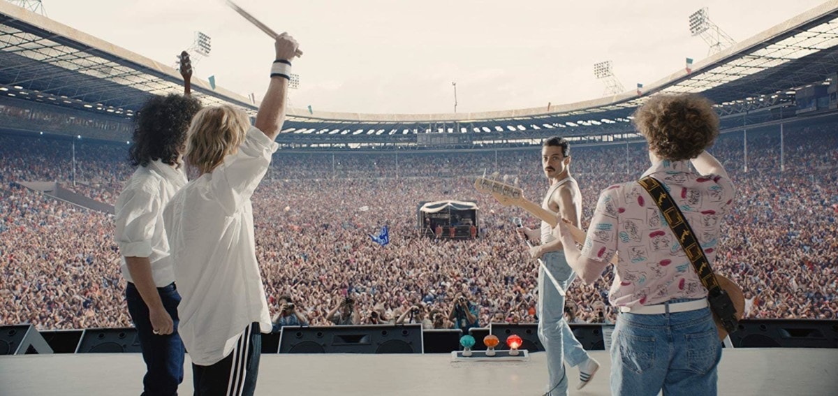 Le groupe Queen dans Bohemian Rhapsody de Bryan Singer