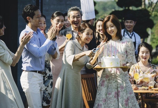 La fête d'anniversaire dans Parasite de Bong Joon-ho