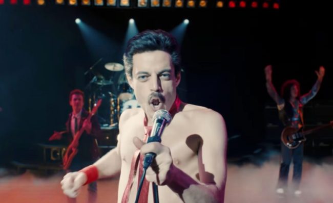 Rami Malek dans Bohemian Rhapsody