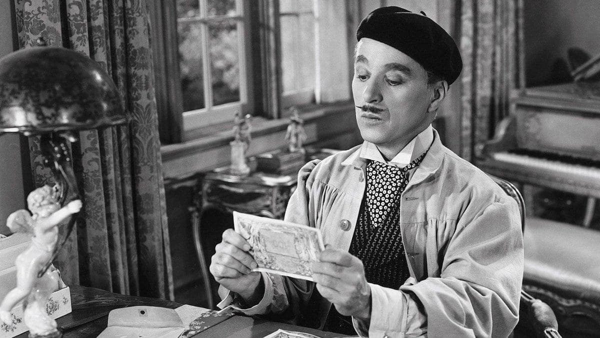 Monsieur Verdoux et l'argent dan le film de Charlie Chaplin