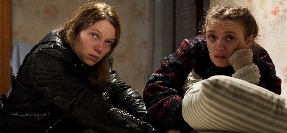 Léa Seydoux et Sara Forestier dans Roubaix, une lumière