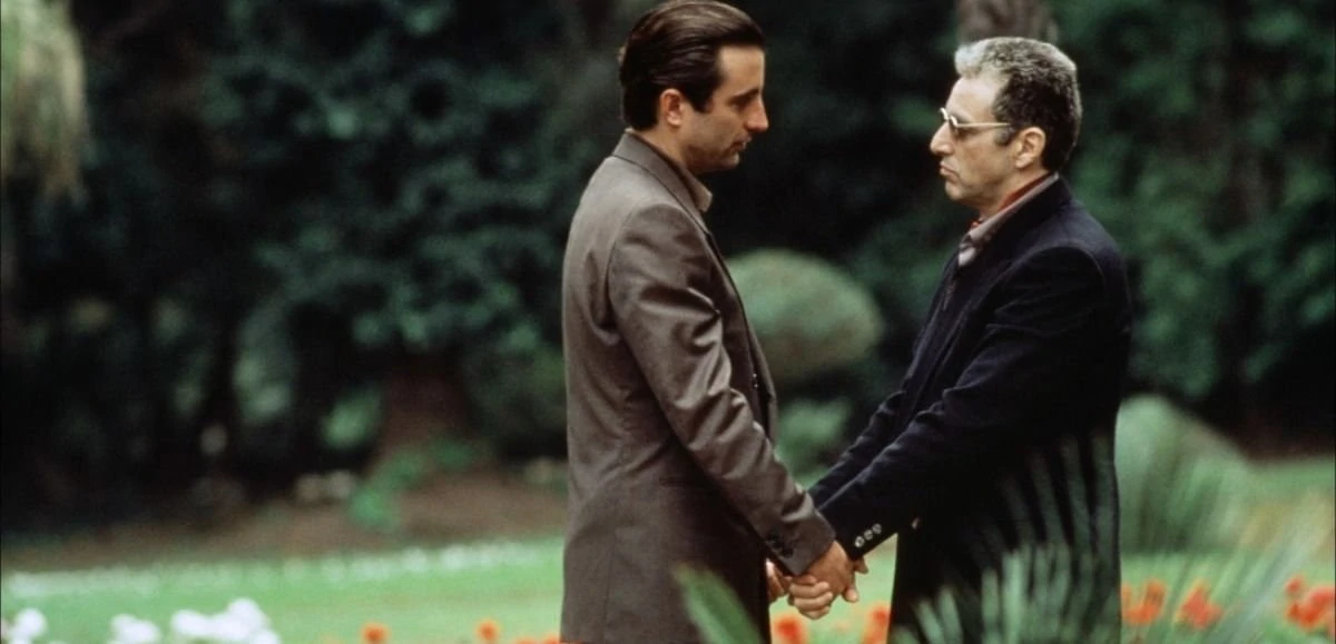 Al Pacino et Andy Garcia dans Le Parrain Part 3