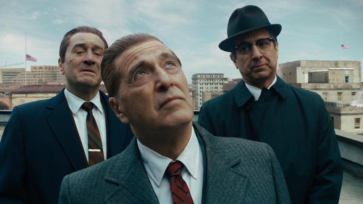 Robert De Niro et Al Pacino dans The Irishman