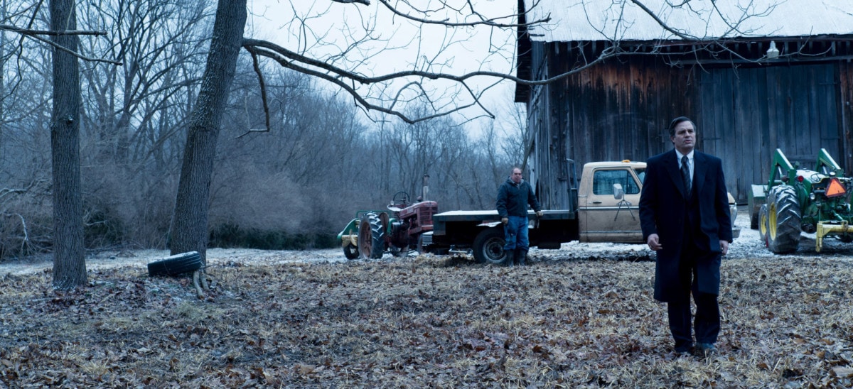 Mark Ruffalo chez le fermier Tennant dans Dark Waters