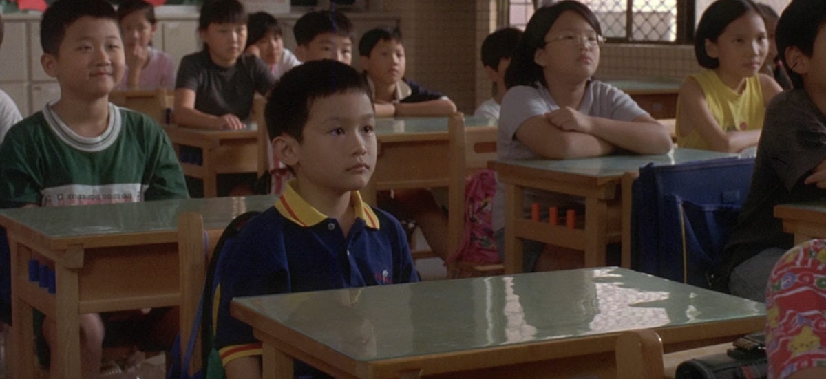 Yang Yang (Jonathan Chang) à l'école dans Yi Yi