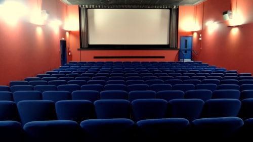 Une salle de cinéma