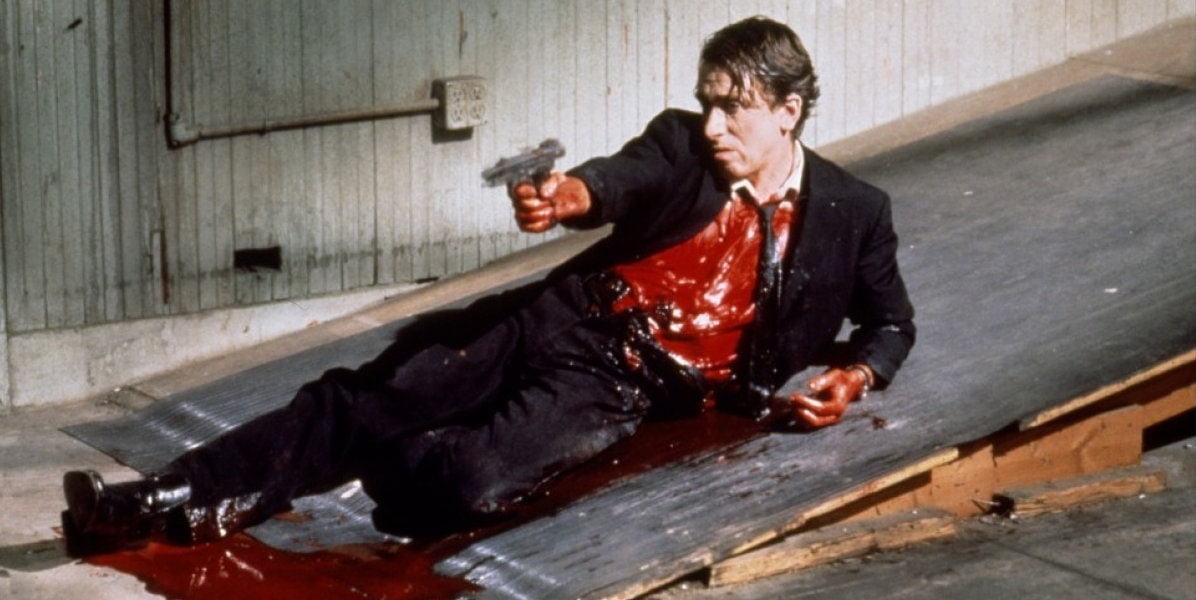 Mr. Orange (Tim Roth) ensanglanté dans Reservoir Dogs