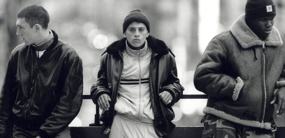 Vincent Cassel, Hubert Koundé et Saïd Taghmaoui dans La Haine