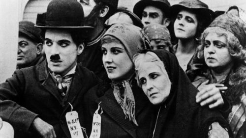 Charles Chaplin, L’Emigrant, 1917, le rêve de la Terre Promise.