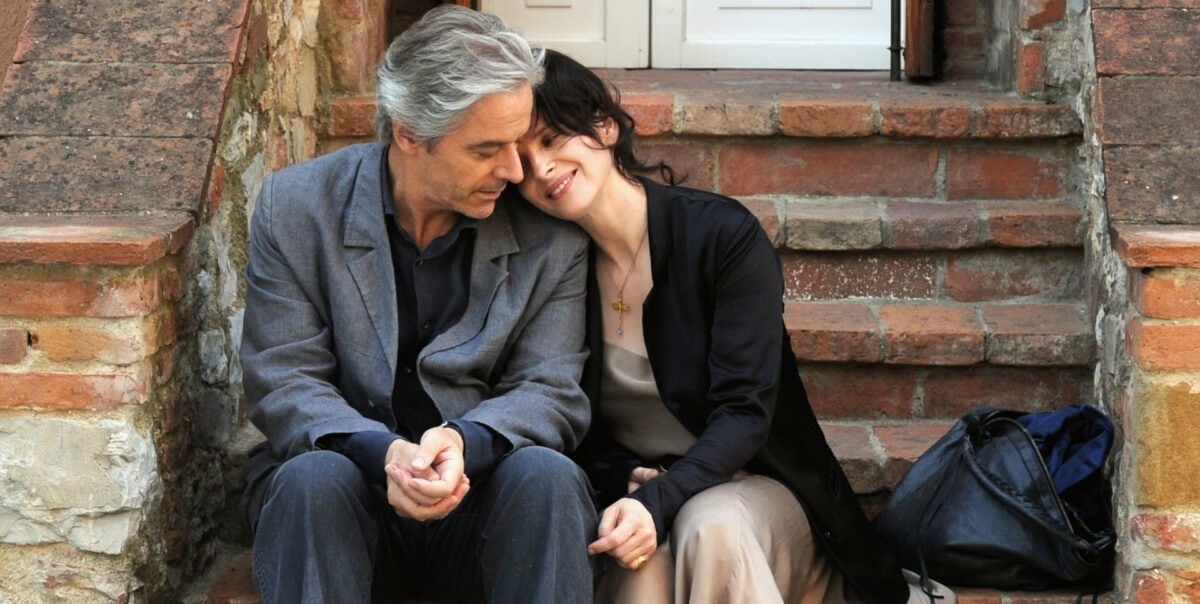 Juliette Binoche et William Shimell dans Copie conforme