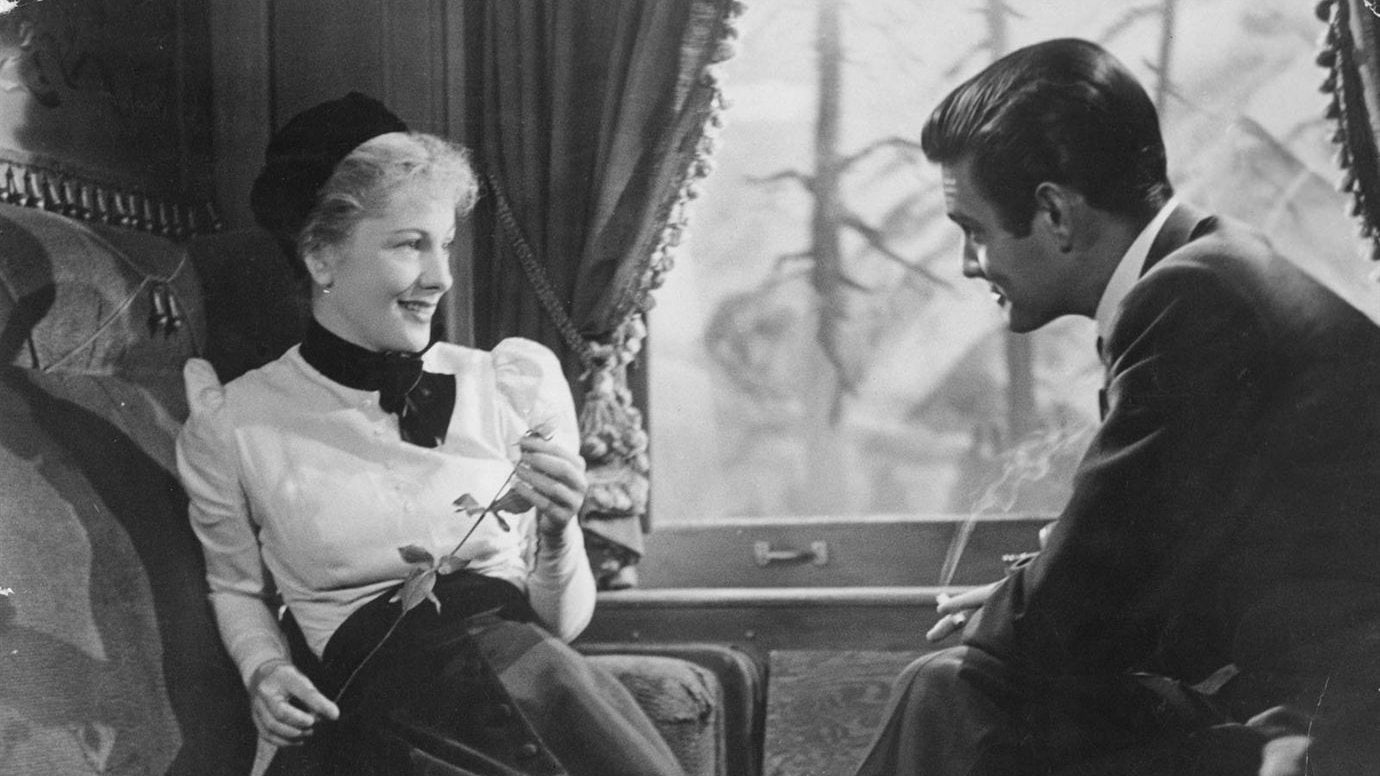 Joan Fontaine et Louis Jourdan font connaissance dans Lettre d'une inconnue