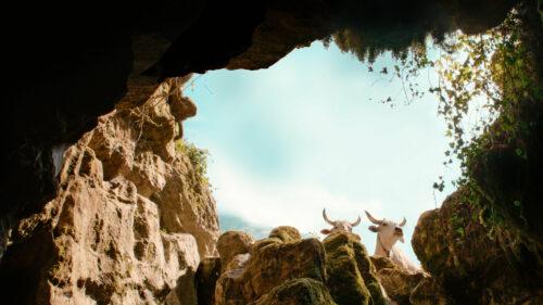 La grotte dans Il Buco