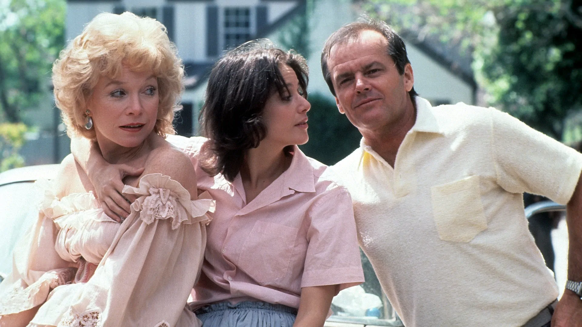 Shirley MacLaine, Debra Winger et Jack Nicholson dans Tendres Passions