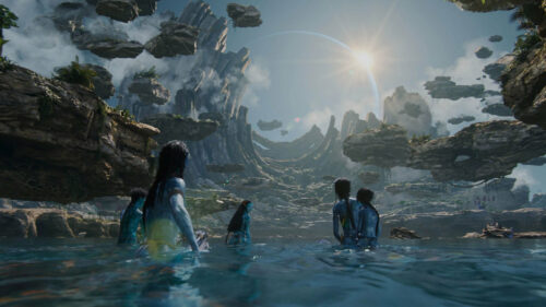 La famille Sully dans Avatar 2 : La Voie de l'eau