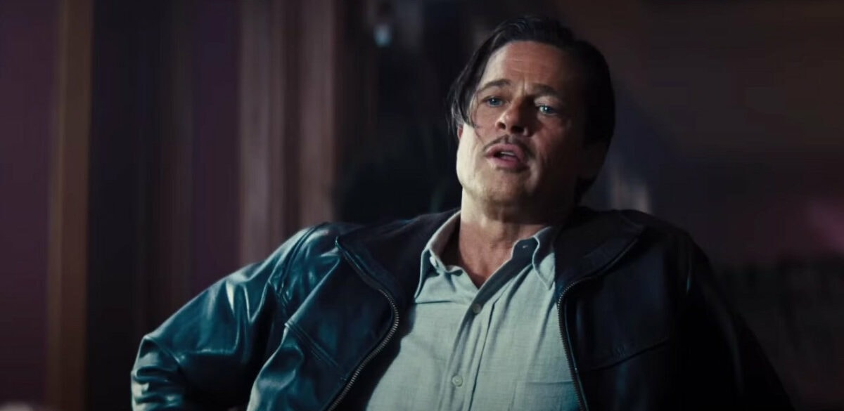 Jack Conrad (Brad Pitt) est témoin de sa propre déchéance dans "Babylon" de Damien Chazelle