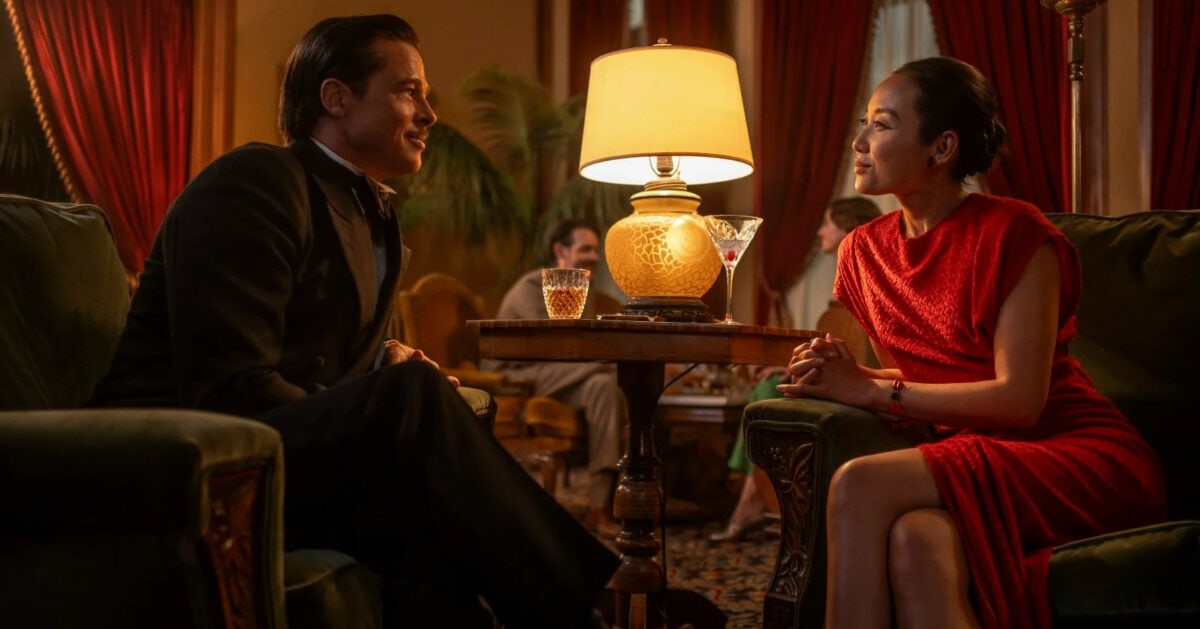 Brad Pitt et Li Jun Li avant son suicide à la fin de Babylon