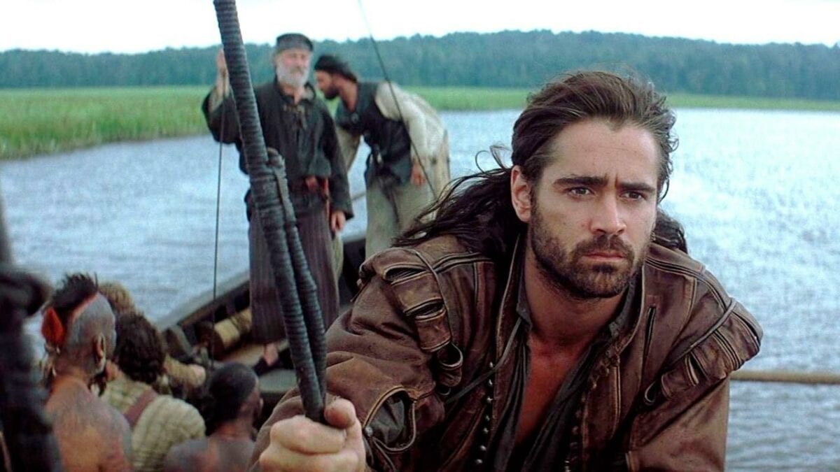 Colin Farrell sur un bateau dans Le Nouveau Monde