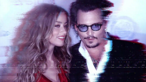 Johnny Depp et Amber Heard dans la série documentaire Netflix Johnny Depp vs Amber Heard de Emma Cooper