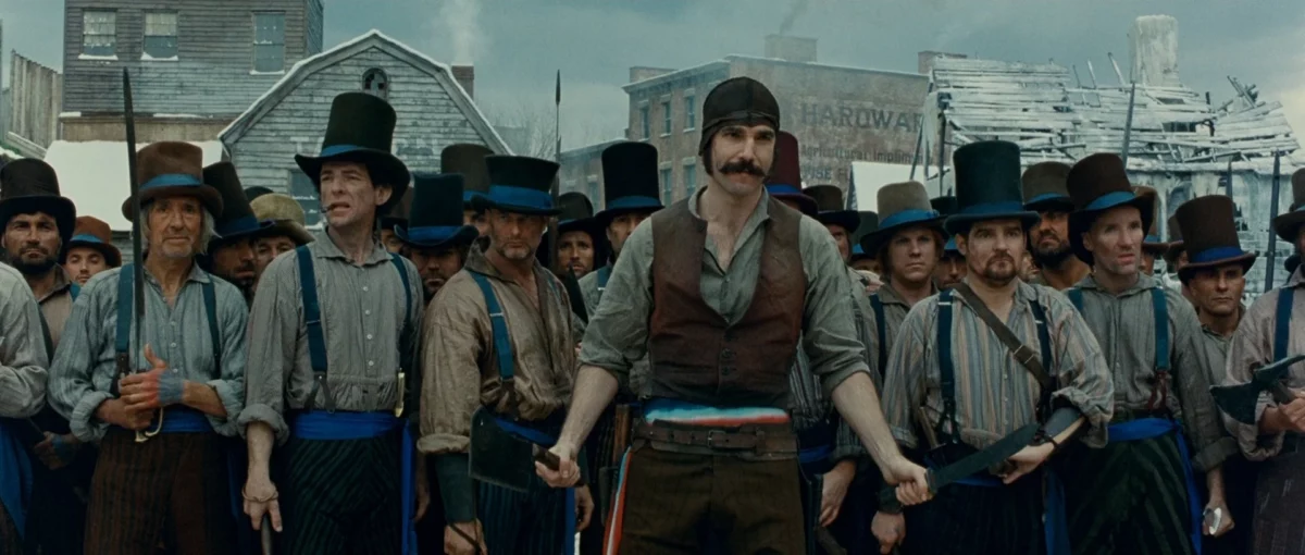 Daniel Day-Lewis au combat dans Gangs of New York