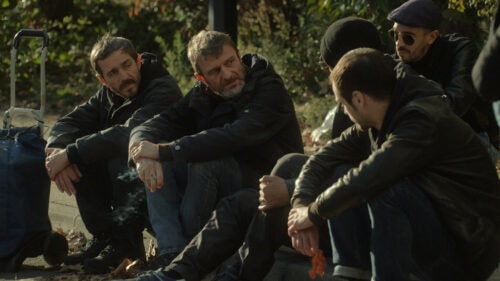 Le gang dans la rue dans Le Gang des bois du temple