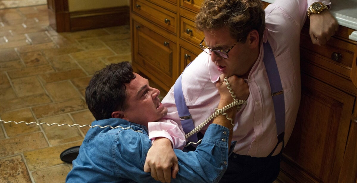 Leonardo DiCaprio et Jonah Hill dans Le Loup de Wall Street