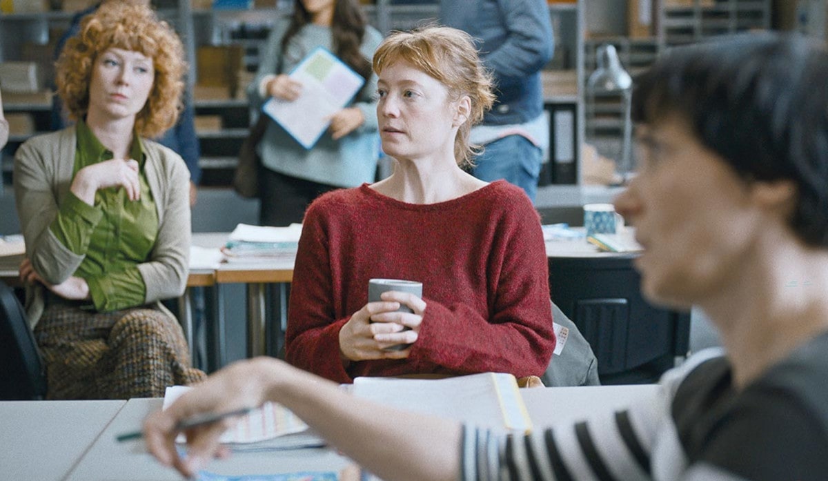 La prof (Leonie Benesch) dans La Salle des profs